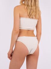 Skin lobster bikini top, ivory