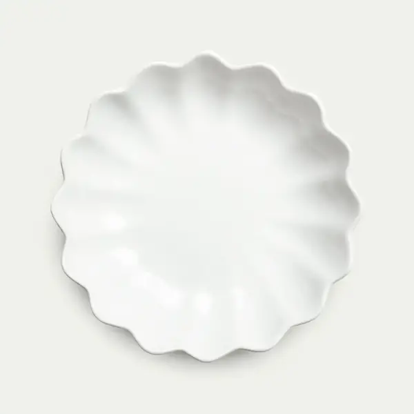Oyster bowl 24cm, white