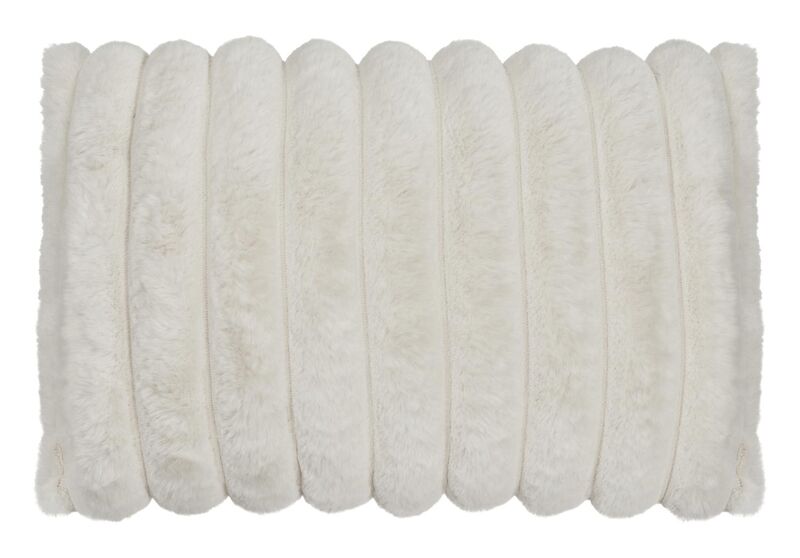 Striped wave cushion 40x60, ivory