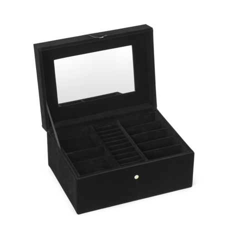 Jewelry box big, black