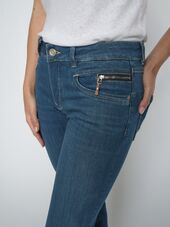 Carla Naomi Deluxe Jeans, Mid Blue