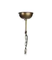 Slim city ceiling lamp, brass