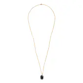 Calm black onyx necklace