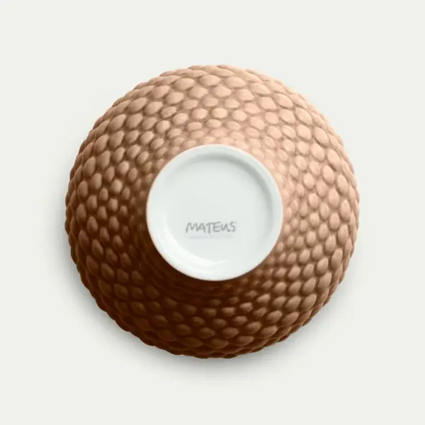 Bubbles bowl 13cm, cinnamon