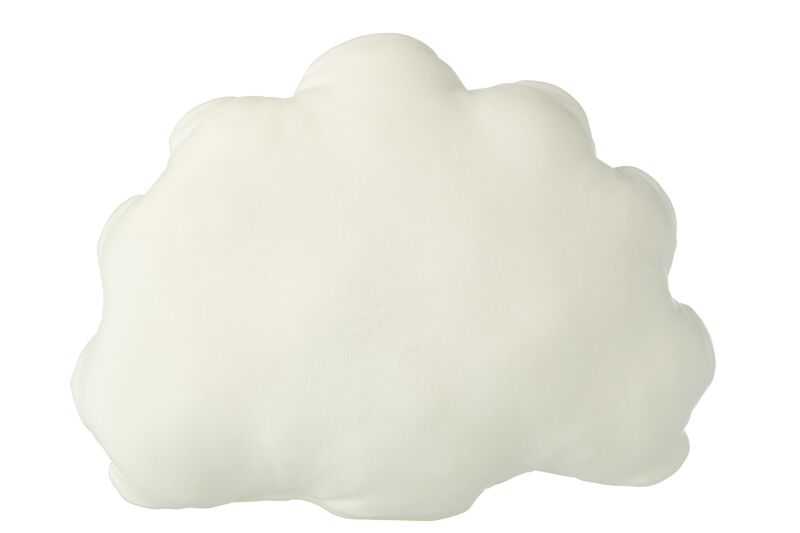 Kids cushion, white