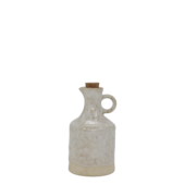 Jug with cork stopper, cream