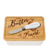 Finest quality butter dish