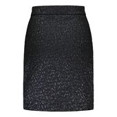 Wrap skirt, navy/black