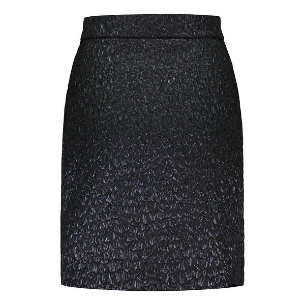 Wrap skirt, navy/black