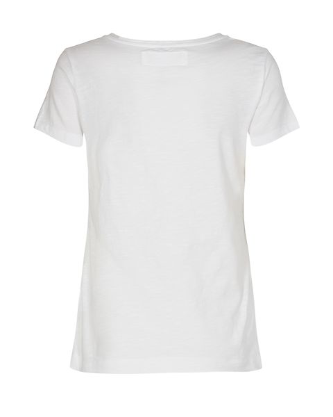 Arden organic tee, white