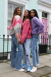 Cornelia mohair cardigan, pink