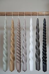 Kierrekynttilä 2kpl, valkoinen