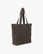Woolen bag, chocolate melange