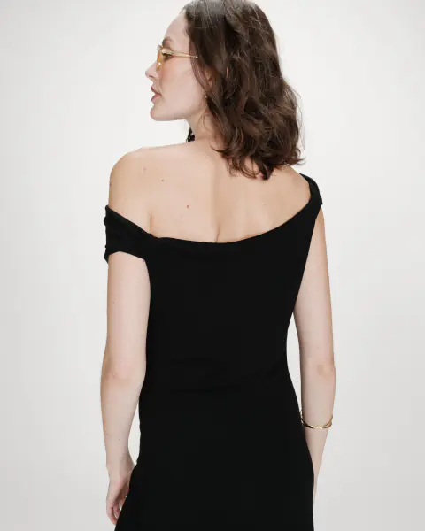 Vanity dress, noir