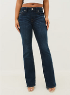 Becca mid rise boot cut, indigo upgrade