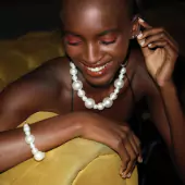 Cadence bracelet maxi, gold