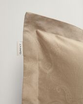 Jacquard Paisley pillow case, cold beige