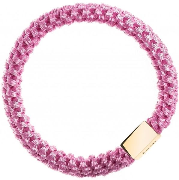 Fat hair ties, pale pink