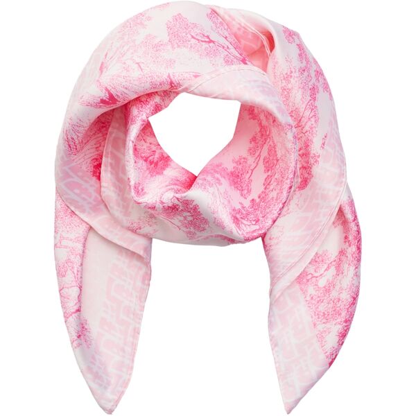 Finja scarf, tree print pink
