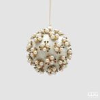 Elizabeth ornament dia 8, white