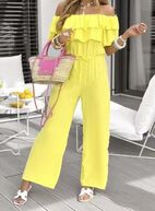 Jumpsuit, jaune