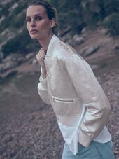 Cate elna jacket, ecru