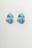 Lip earrings S, light blue