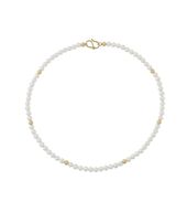 Lilly necklace S, gold