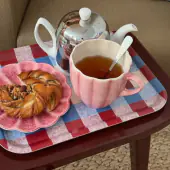 Oyster mug 11cm, pink