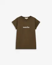 Atlas t-shirt, kaki