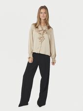 Zamola blouse, dark sand