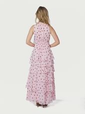 Marli big dot dress, light pink