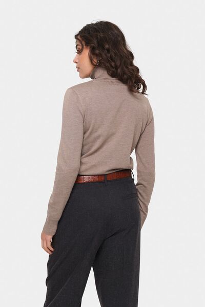 Mila rollneck pullover, atmos melange