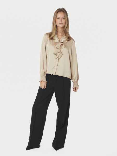 Zamola blouse, dark sand