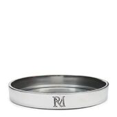 RM Maxime candle platter L, silver