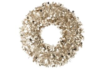 Wreath sparkling 75cm, champagne