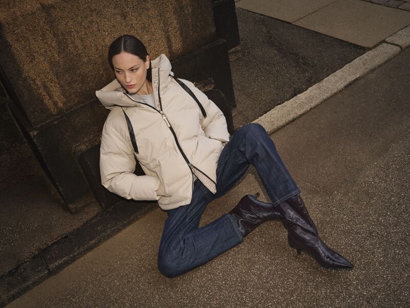 Jilly hope down jacket, feather gray