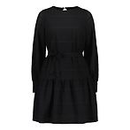 O-neck dress, black
