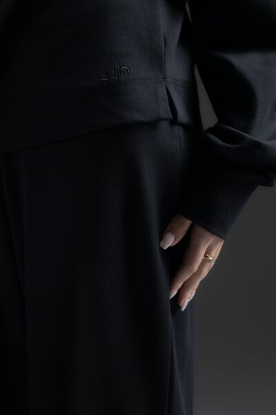 Lounge by luin blouse, black