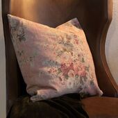 Belle rose cushion cover 50x50, rose flower