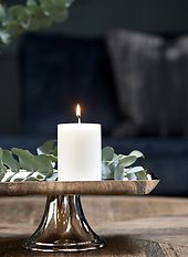 Pillar candle eco 7x10, off-white