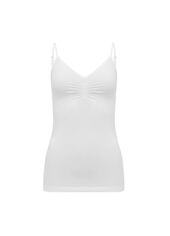 Seamless camisole, white