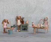 Bunny 1, brown ballet suit