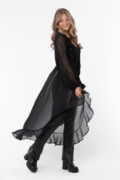 Valentina kaftan, black