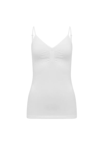 Seamless camisole, white
