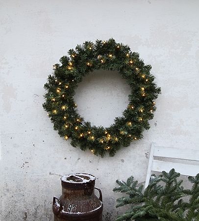 Ottawa -kranssi 70cm, vihreä