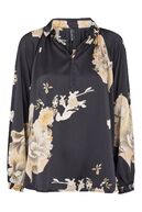 Aura blouse, black