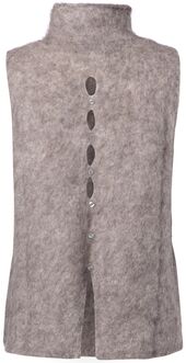 Penny vest, shiitake