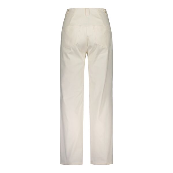 Cotton trousers wide, white