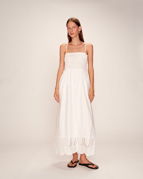 Rosebella dress, ecru